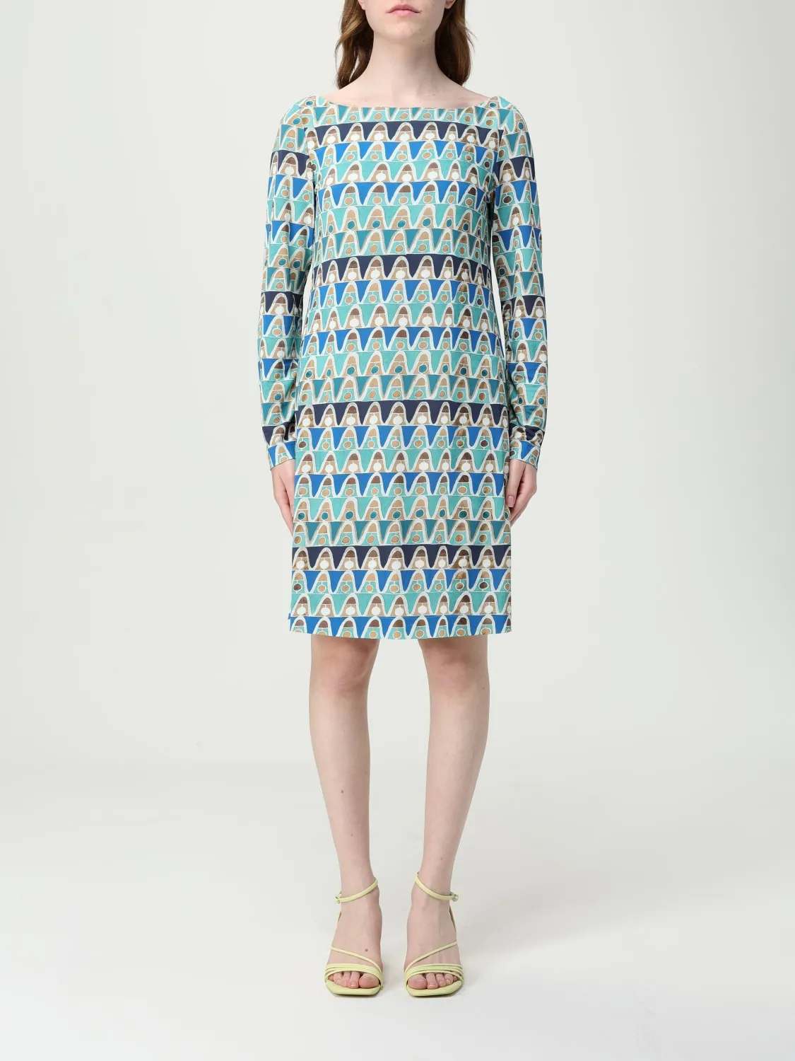 Abito Maliparmi in jersey con stampa grafica