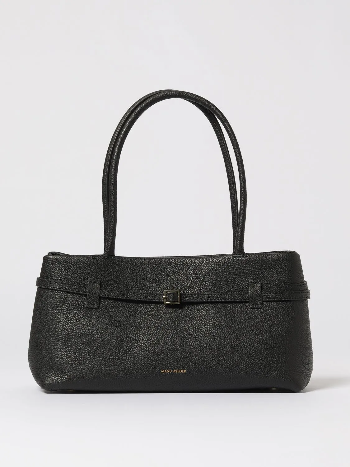 Borsa a spalla Le Cambon East West Black Manu Atelier