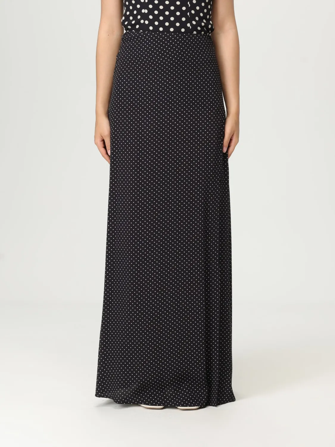 Gonna a pois Mar De Margaritas in viscosa