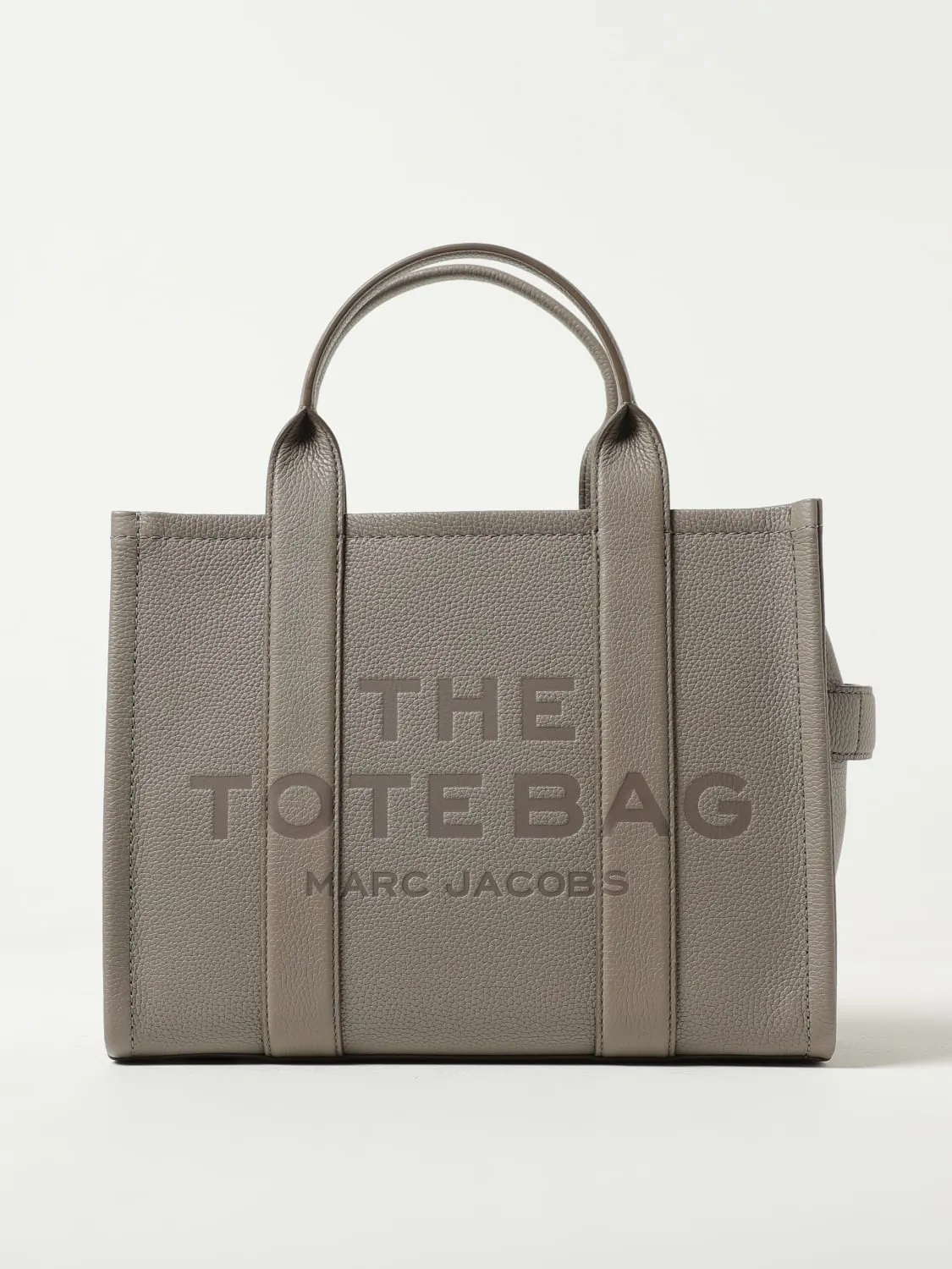 Borsa The Medium Tote Bag Marc Jacobs in pelle a grana