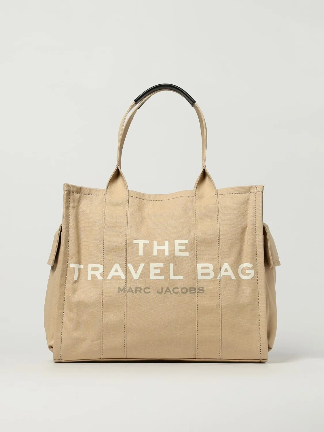 Borsa The Travel Bag in canvas di cotone Marc Jacobs