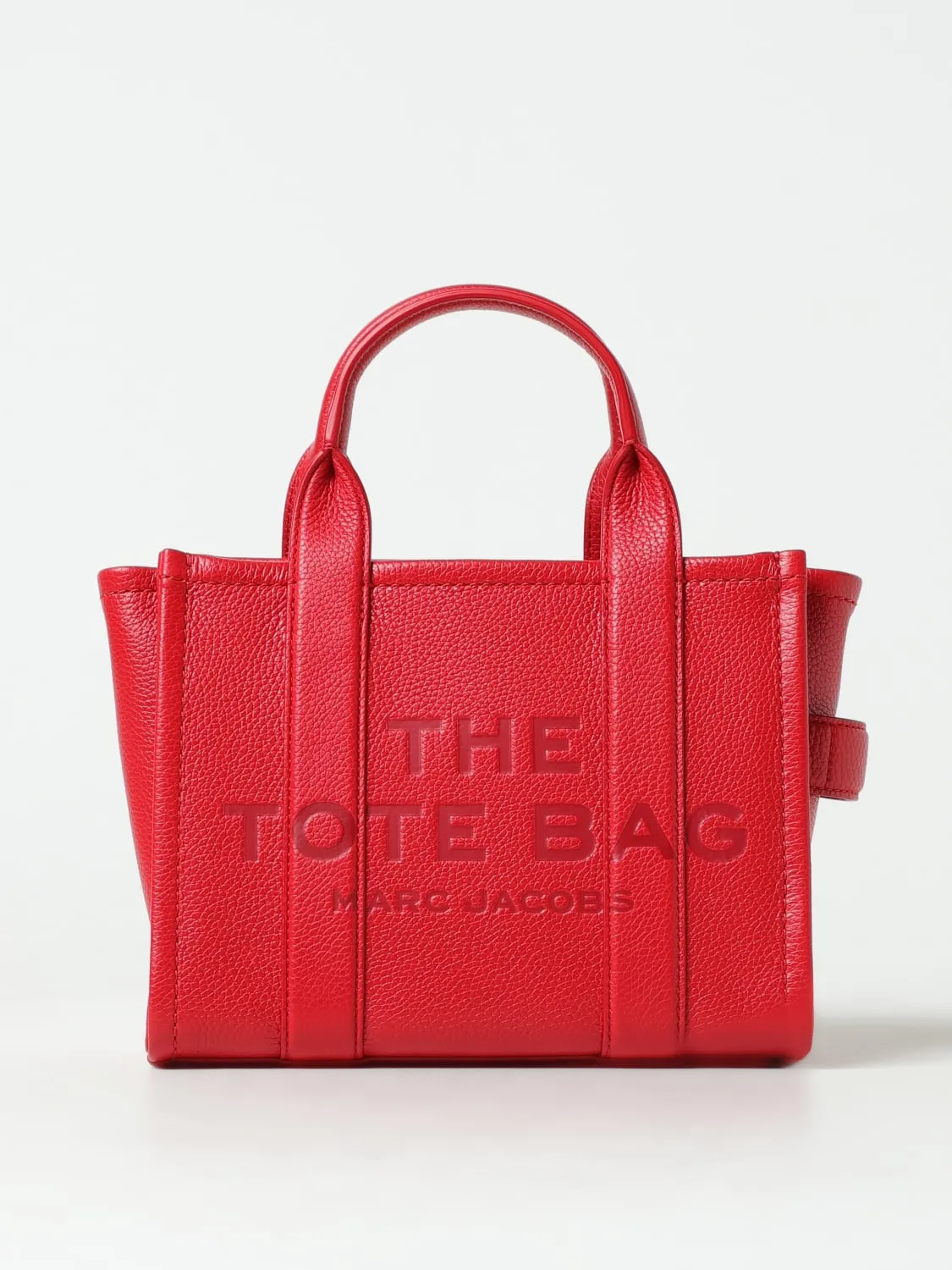 Borsa The Small Tote Bag Marc Jacobs in pelle a grana