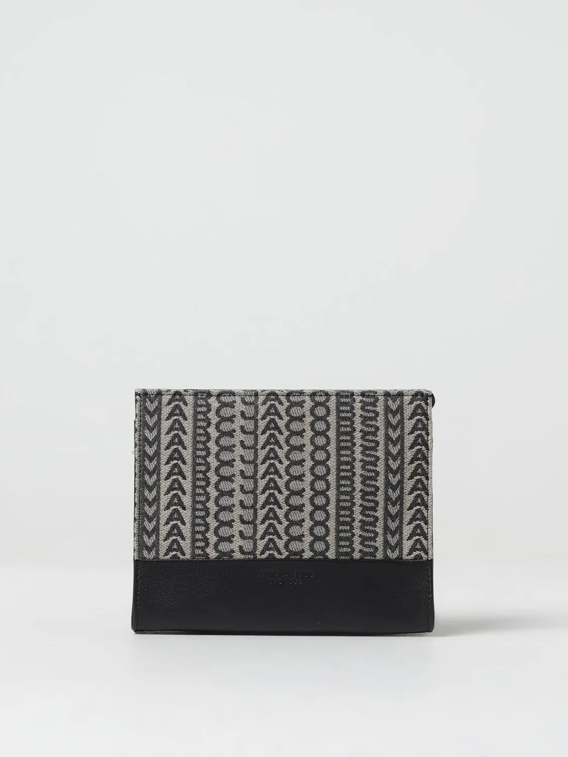 Clutch Marc Jacobs in pelle e tessuto