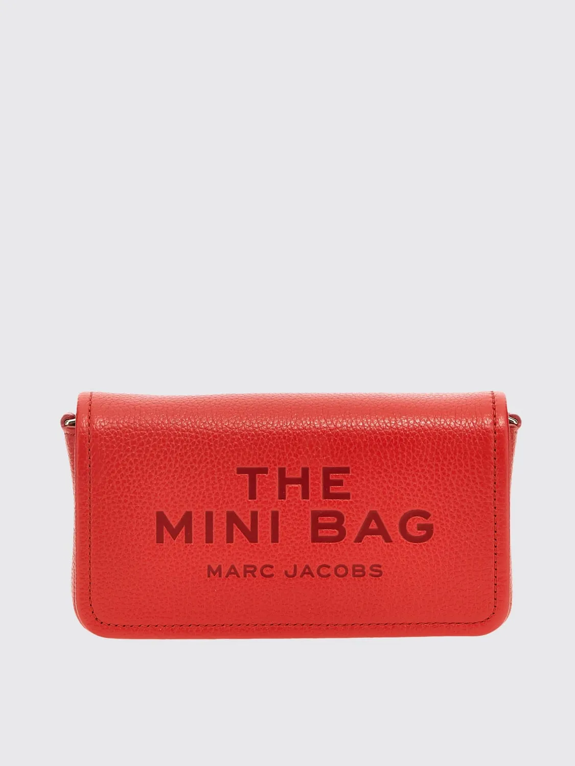 Borsa The Mini Bag Marc Jacobs in pelle a grana
