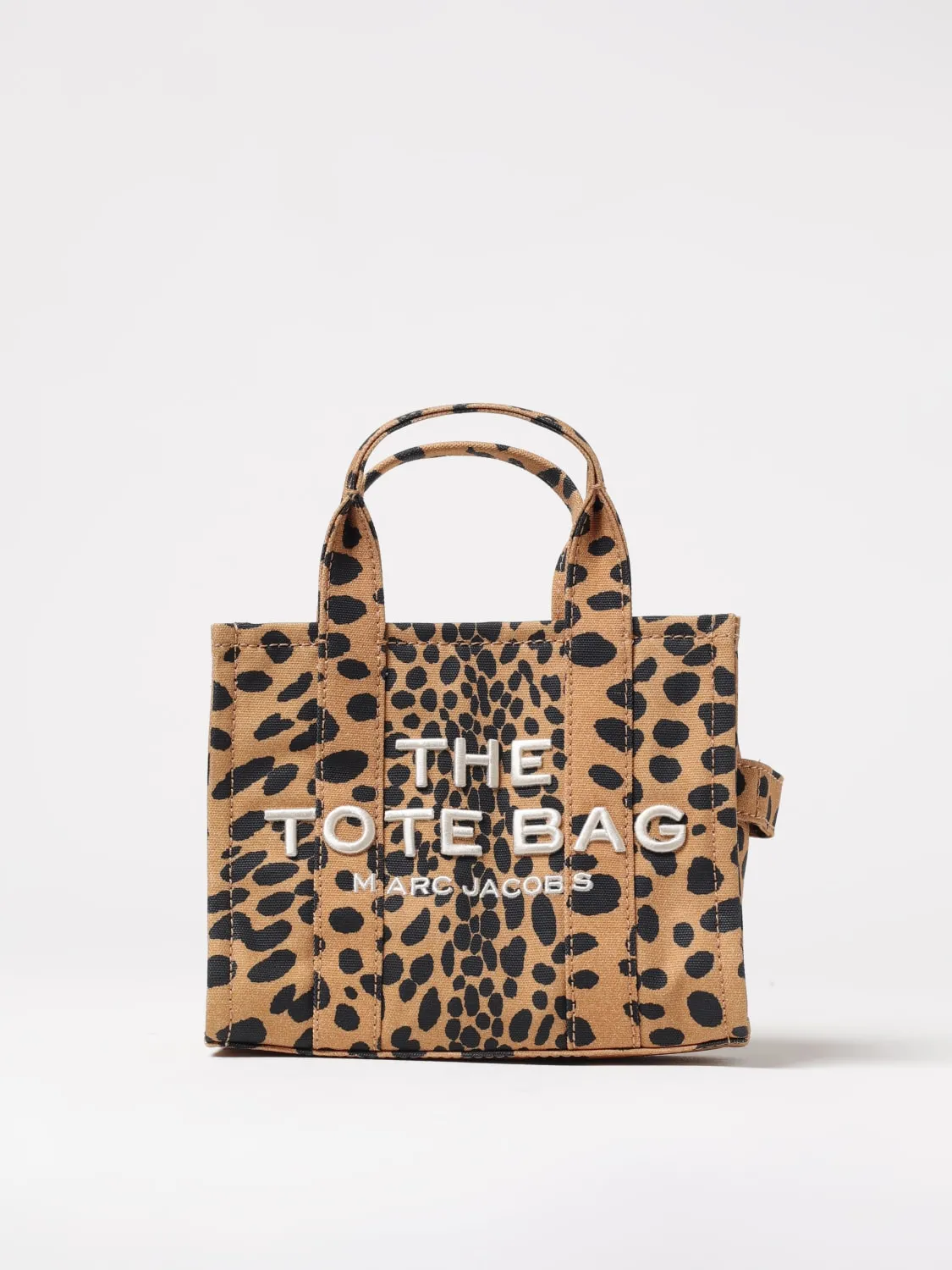Borsa The Cheetah Small Tote Bag Marc Jacobs in canvas stampa animalier