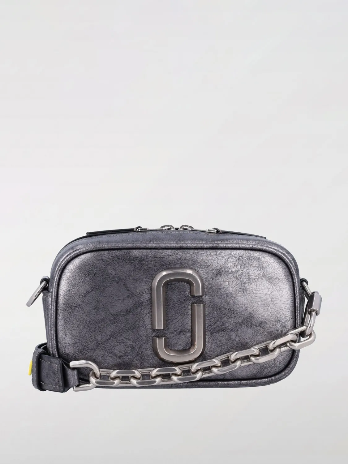 Borsa The Metallic Distressed Big Shot Marc Jacobs in pelle a grana