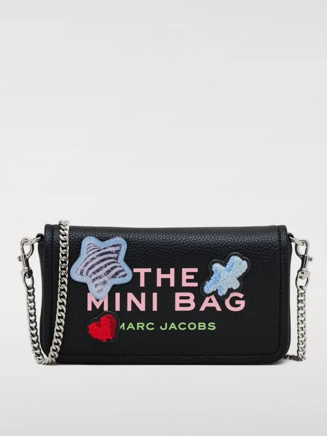 Borsa wallet The Sticker Patch Mini Bag Marc Jacobs in pelle a grana