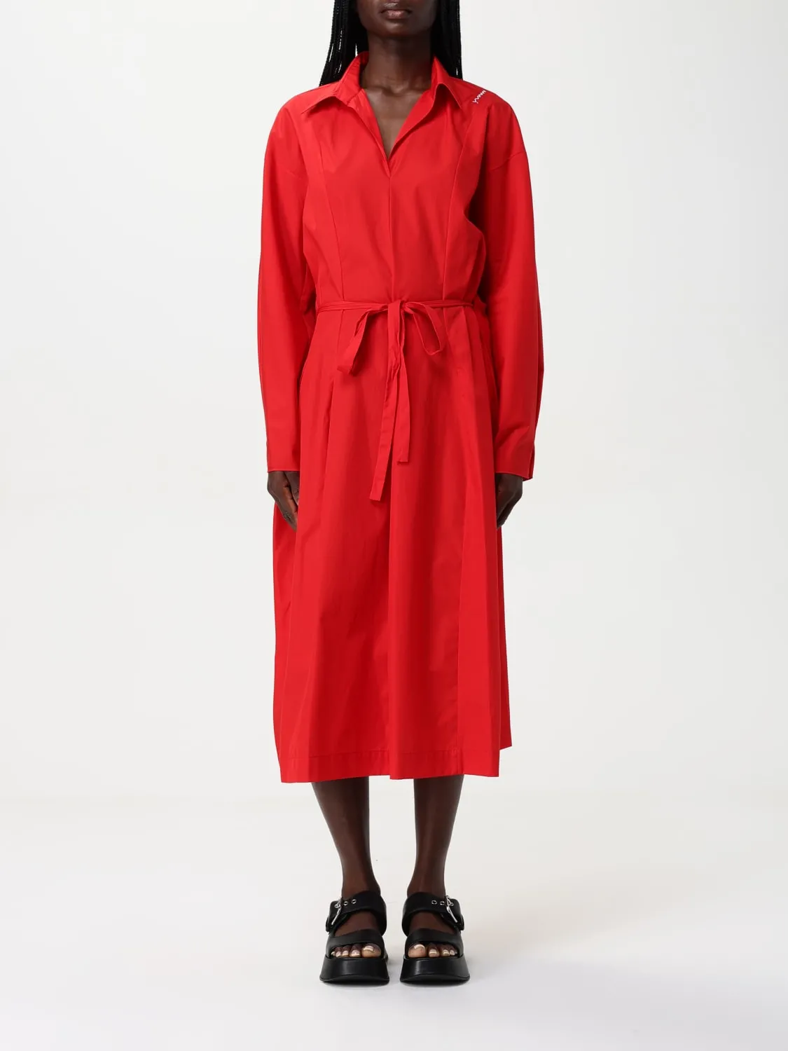 Abito chemisier Marni in cotone organico