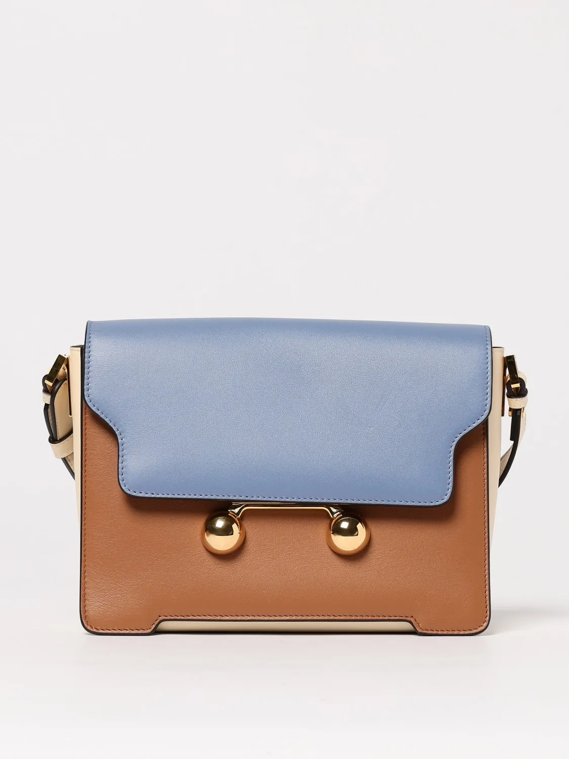 Borsa a spalla Trunkaroo Mini Marni in pelle