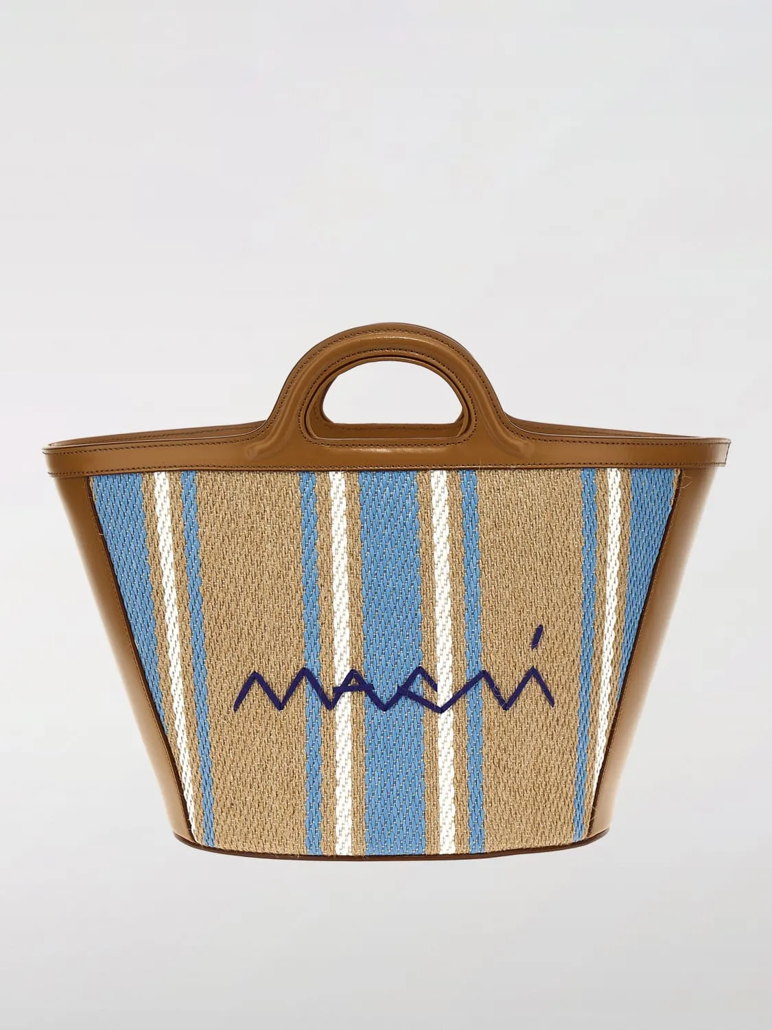 Borsa a mano Tote Tropicalia Marni in iuta