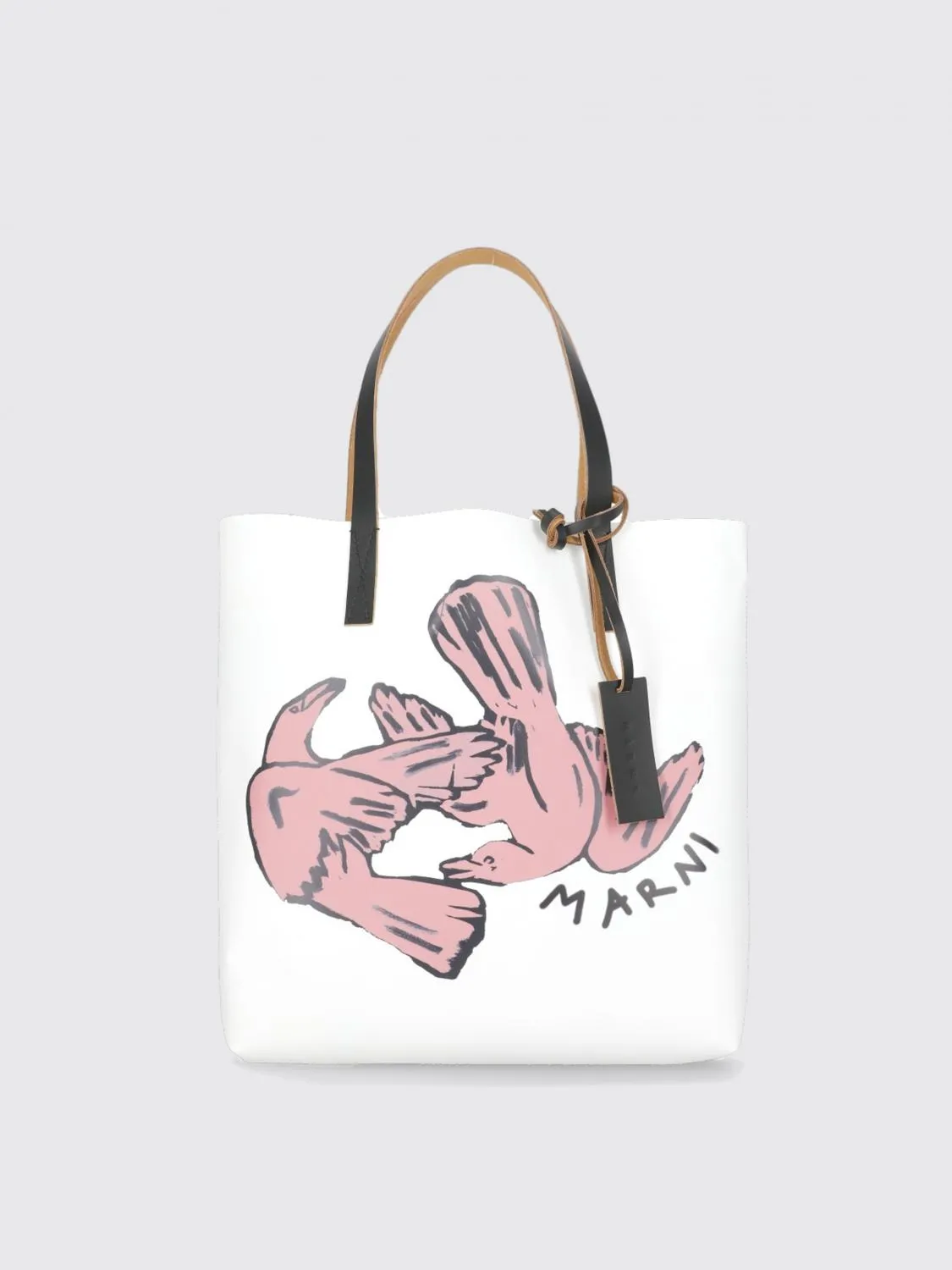 Borsa Marni in poliestere stampato