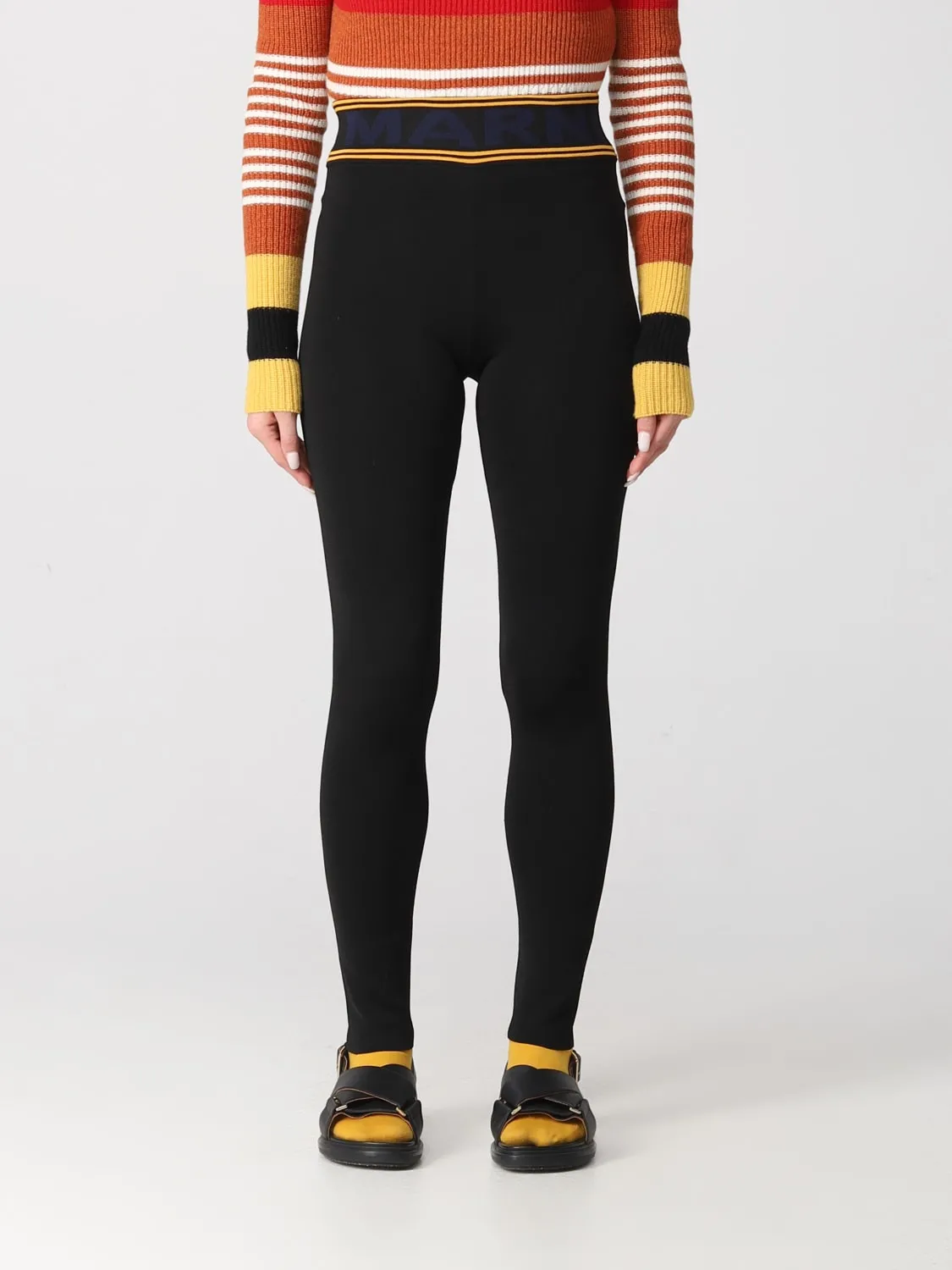 Leggings Marni in misto viscosa elasticizzata