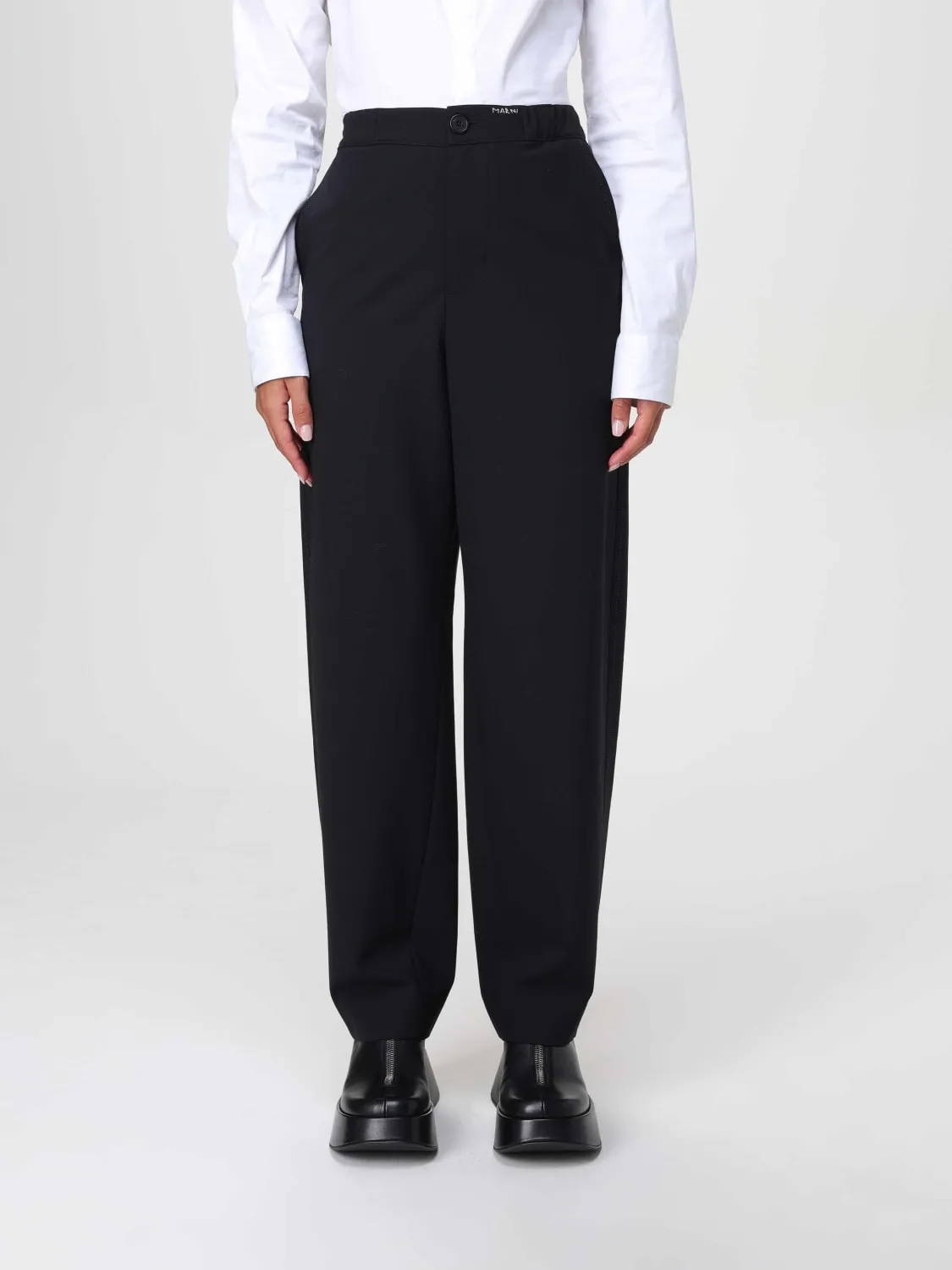 Pantalone Marni in misto lana vergine