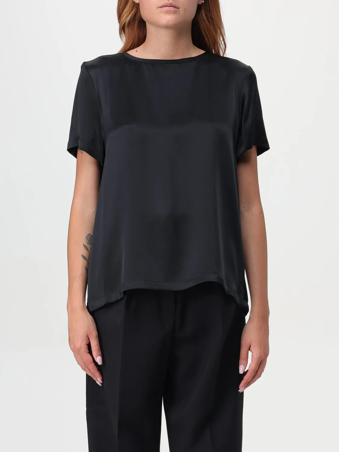 T-shirt basic in viscosa Max Mara