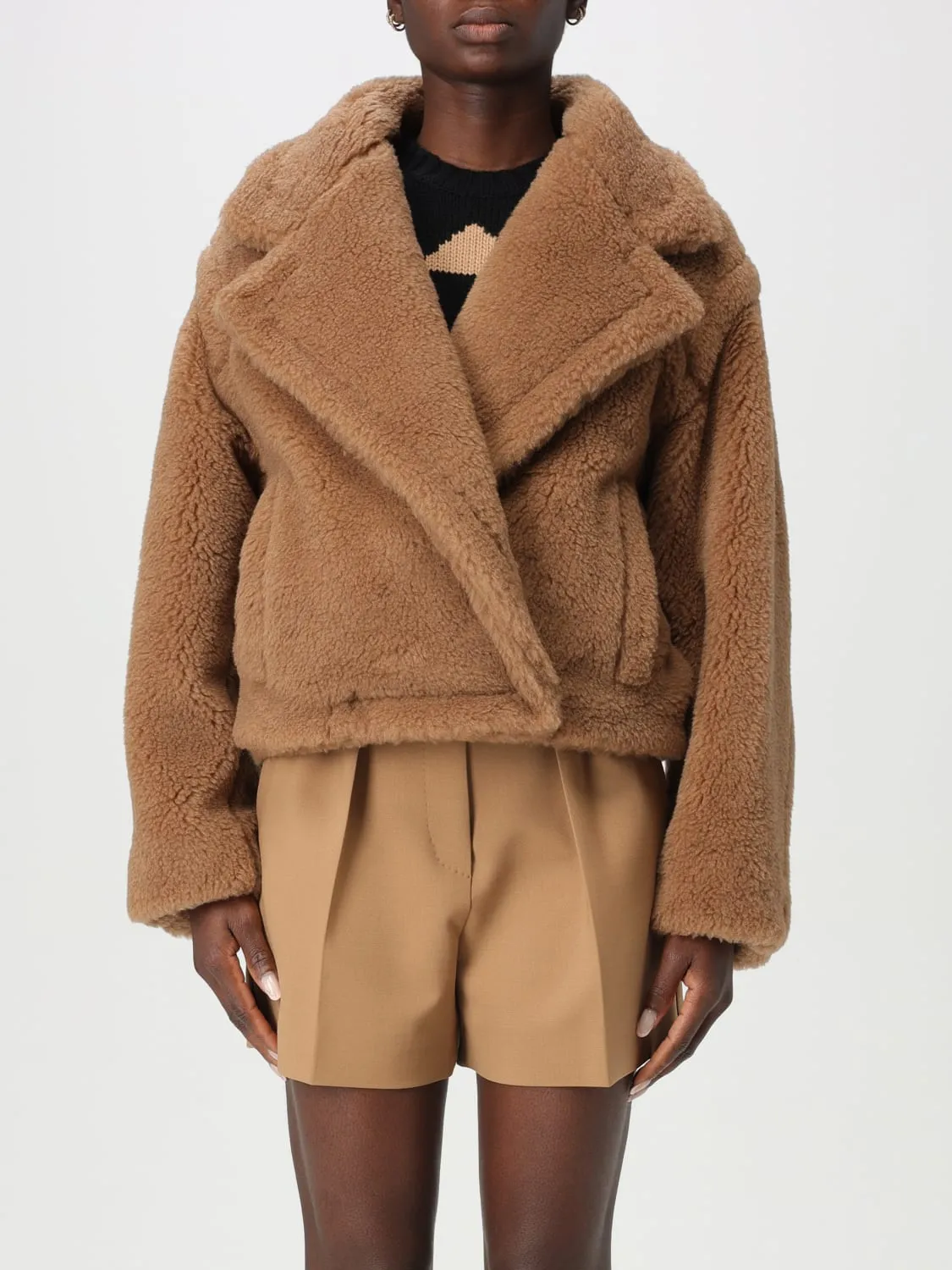 Cappotto Teddy Max Mara in lana di cammello