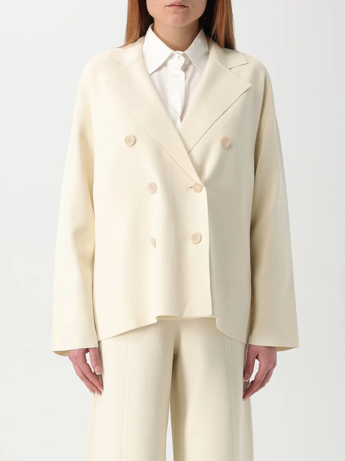 Blazer doppiopetto Max Mara in misto viscosa