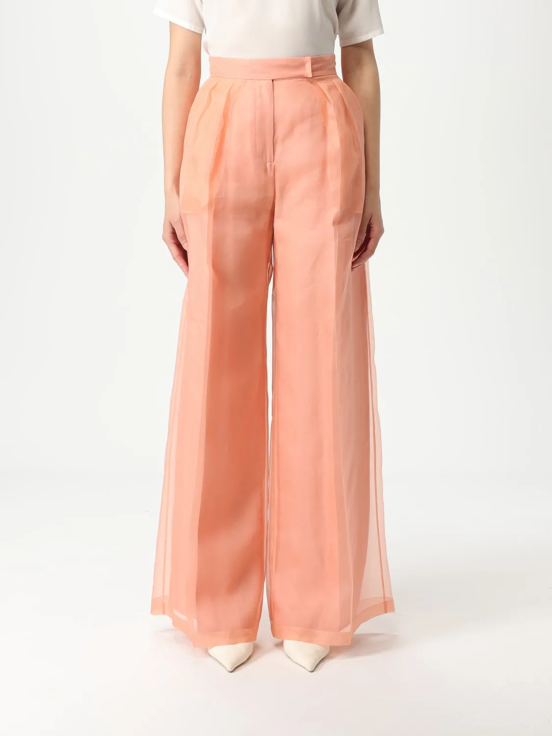 Pantalone Max Mara in seta