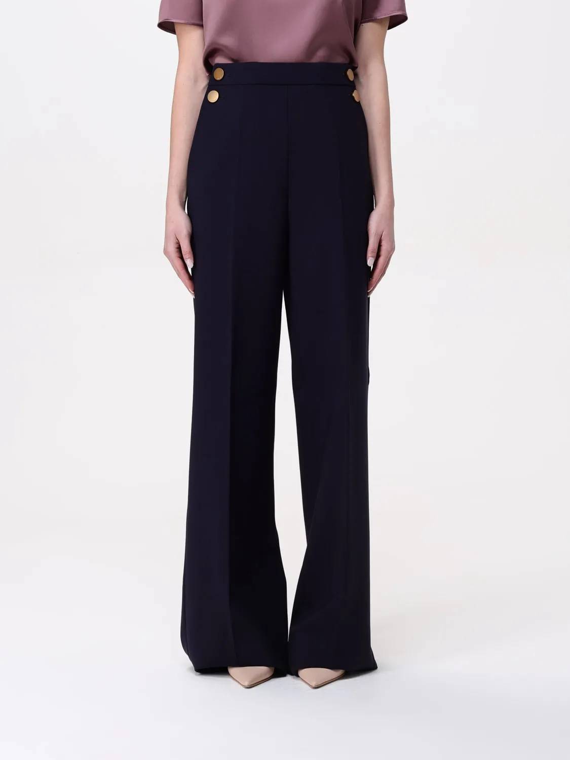Pantalone palazzo Max Mara in lana vergine