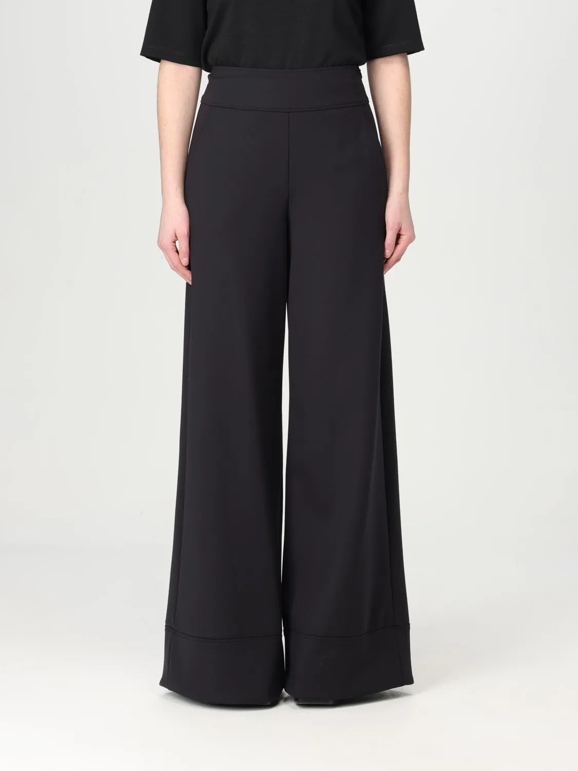 Pantalone classico Max Mara in crêpe