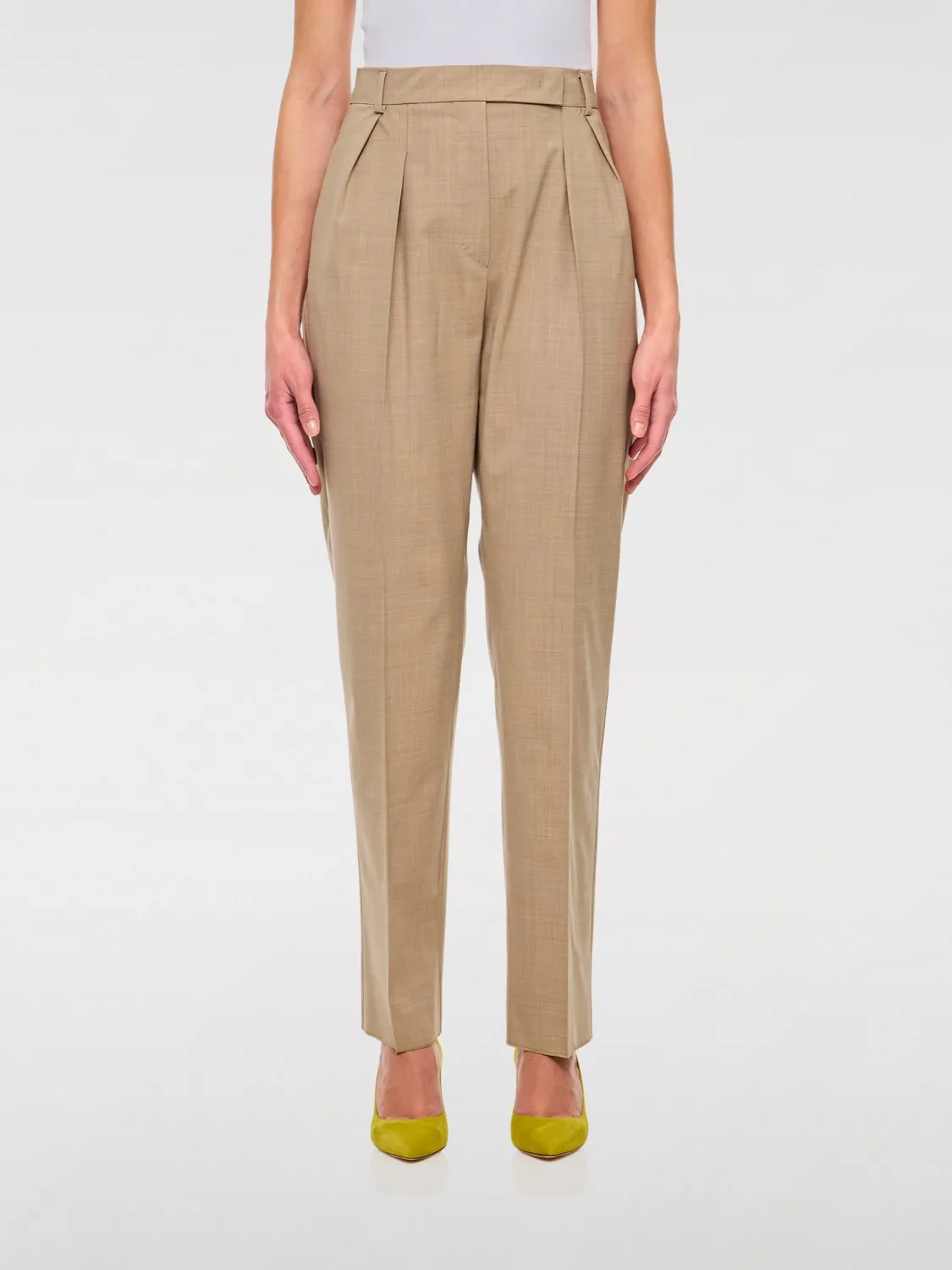 Pantalone Max Mara in lana stretch