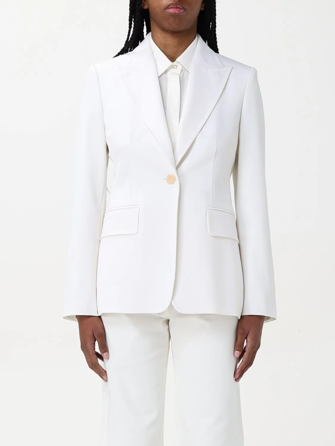 Blazer monopetto Max Mara in lana