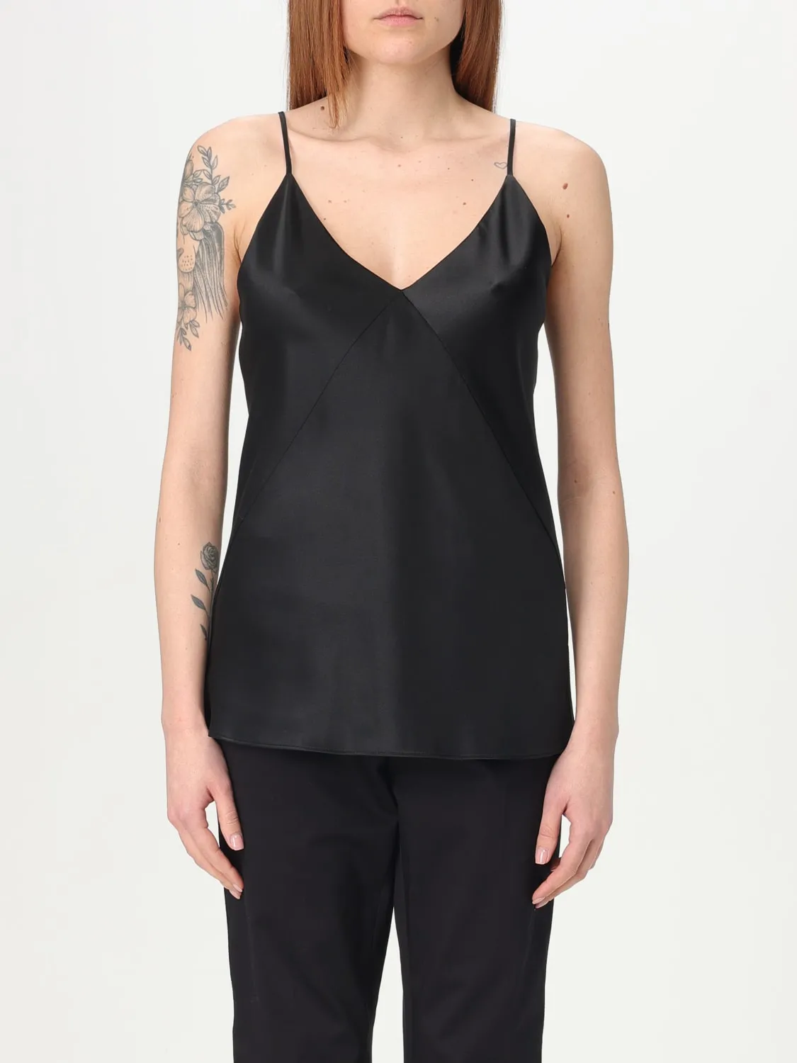 Top basic Max Mara in seta