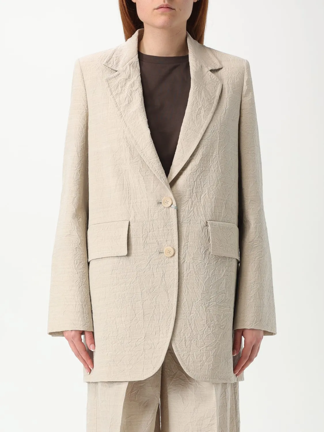 Blazer oversize Max Mara in tela di lana