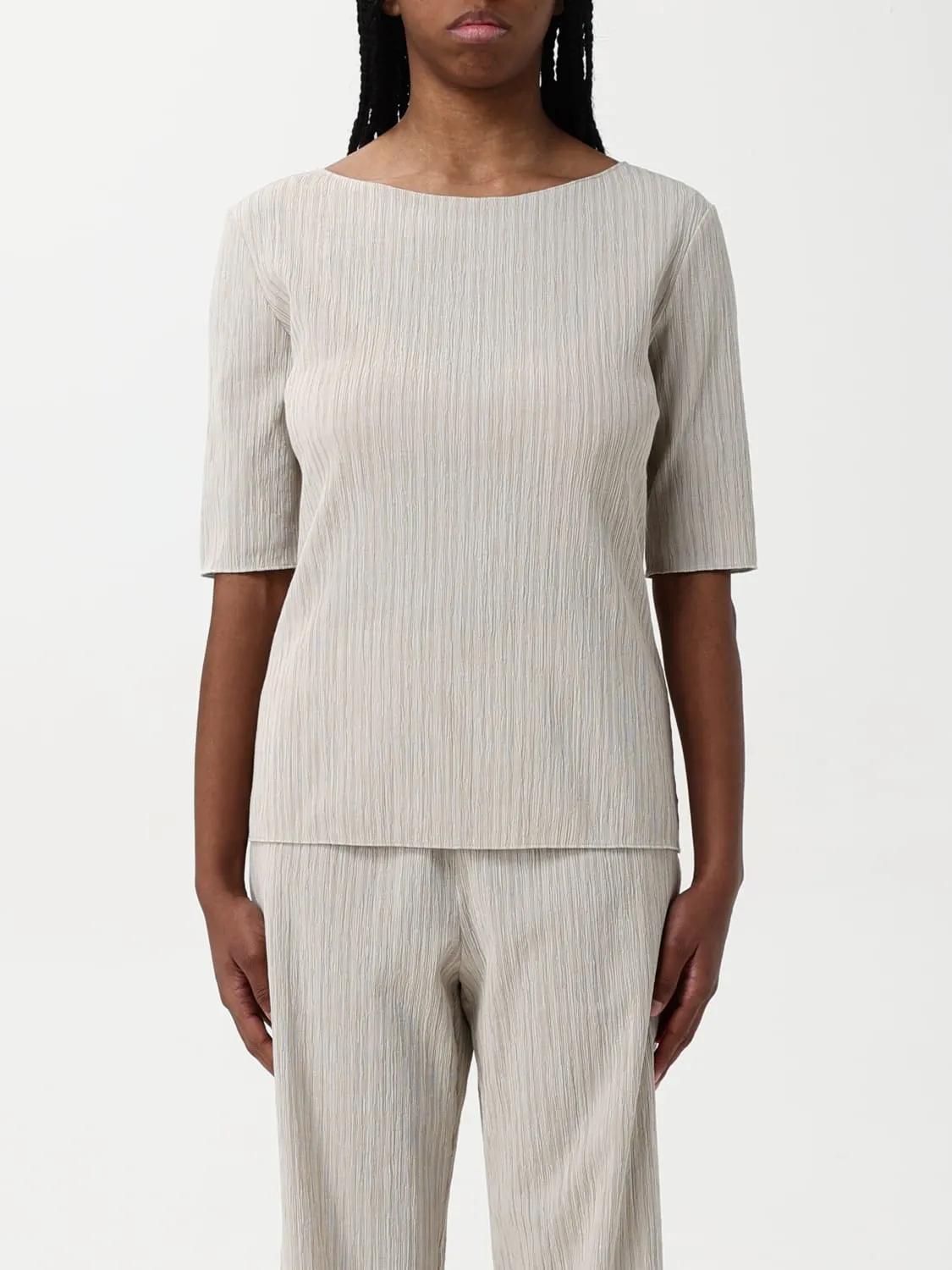 Maglia Caraibi in misto cotone increspato Max Mara