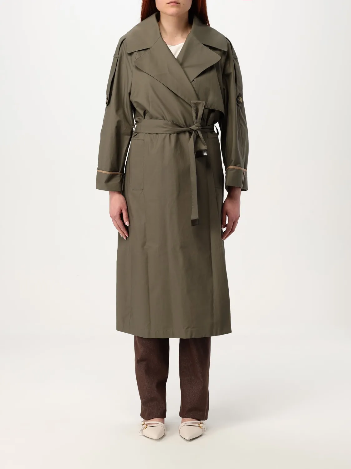 Trench in twill Max Mara