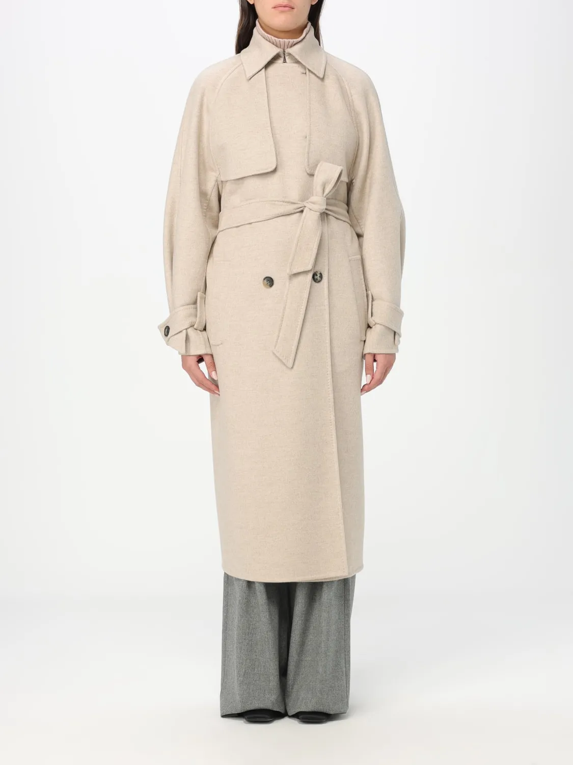 Cappotto a vestaglia Max Mara in cashmere