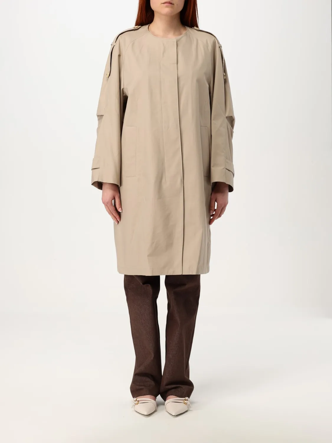 Impermeabile in misto cotone Max Mara