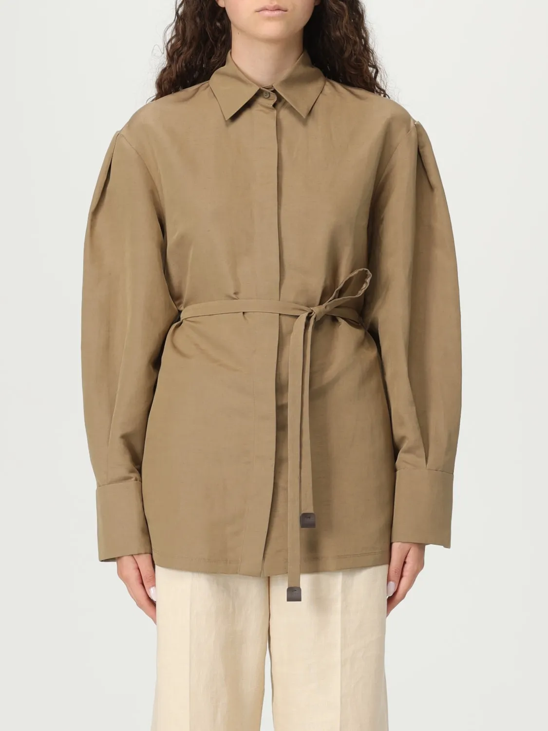 Camicia Max Mara in lino e seta