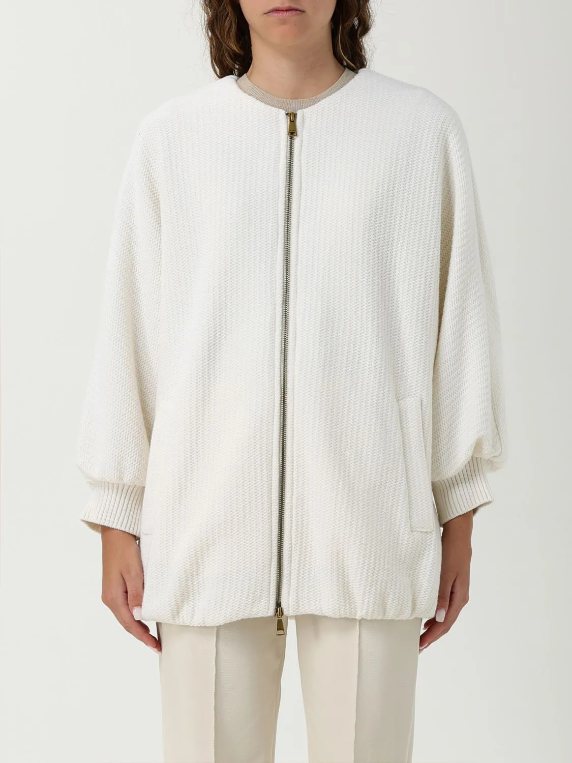 Blouson Max Mara in lana e cashmere