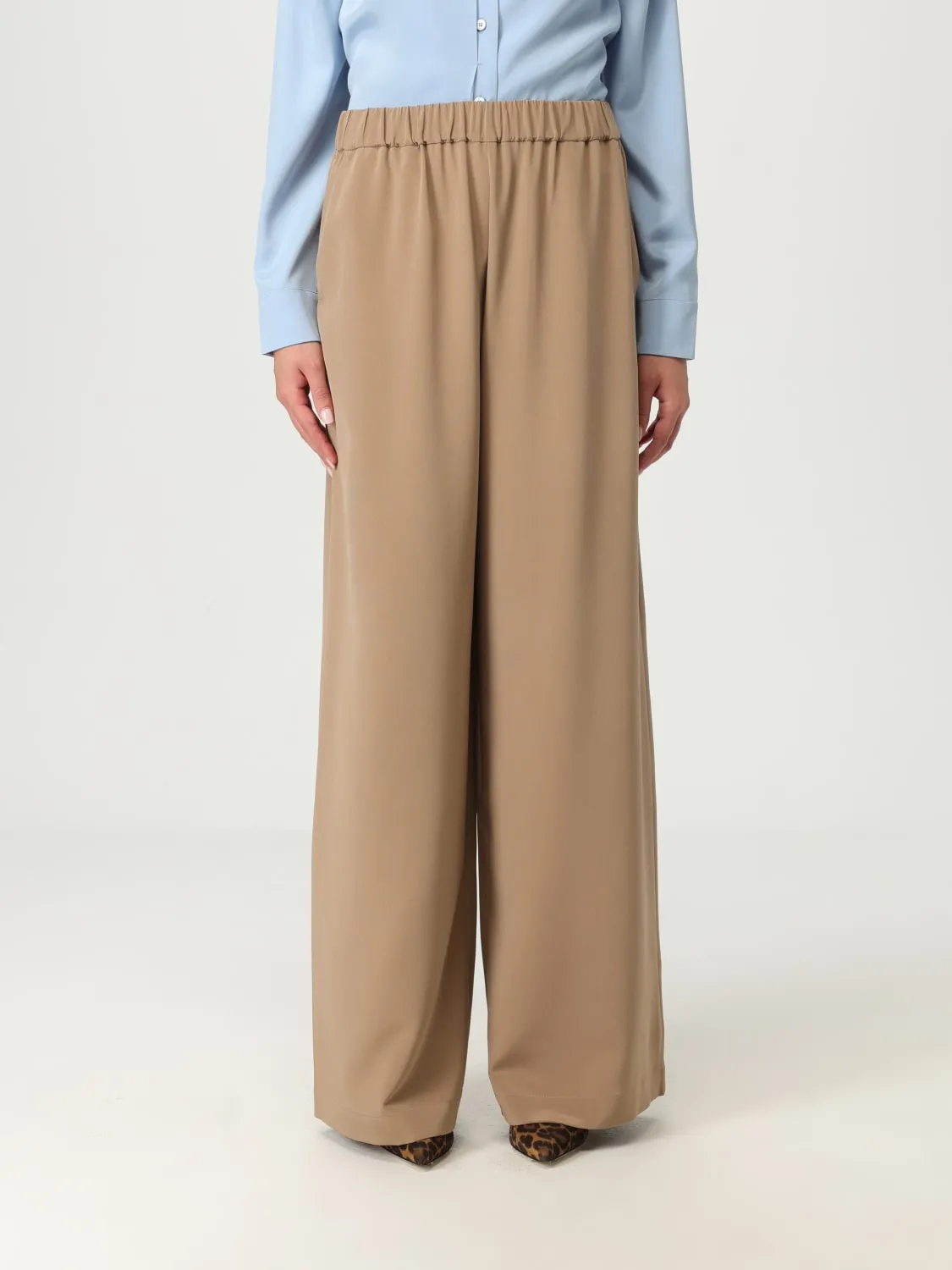 Pantalone Max Mara in seta stretch