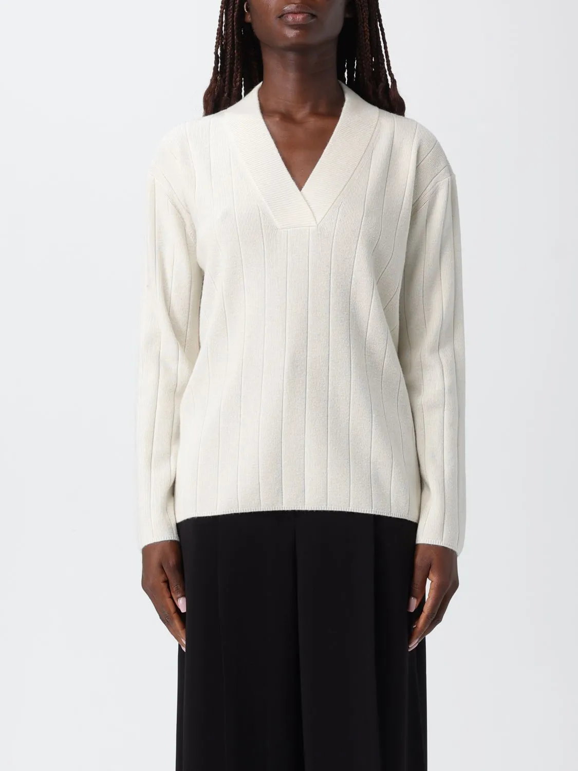 Maglia a v in cashmere Max Mara