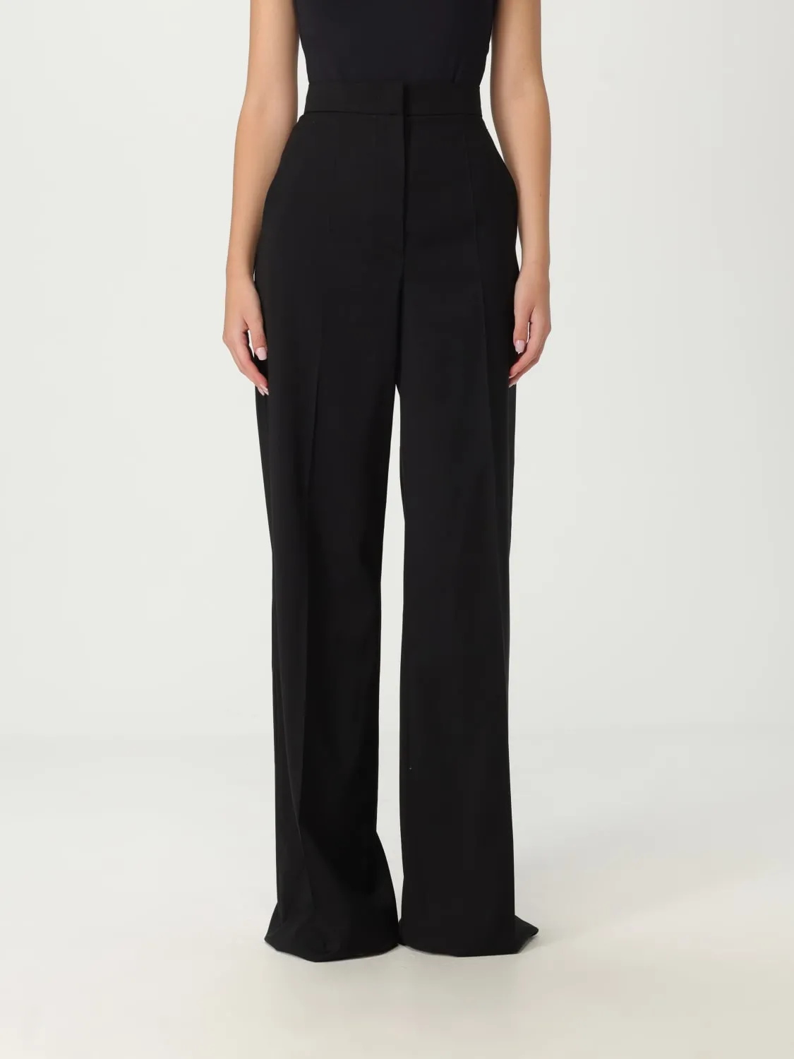 Pantalone classico Max Mara in lana vergine