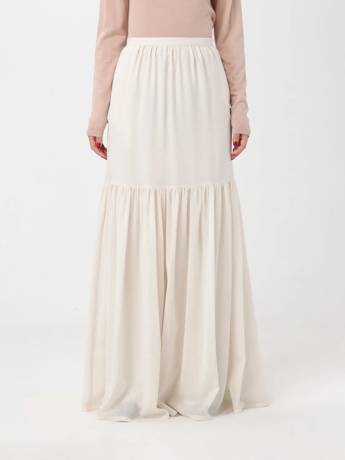 Gonna lunga Cafila Max Mara in lana vergine