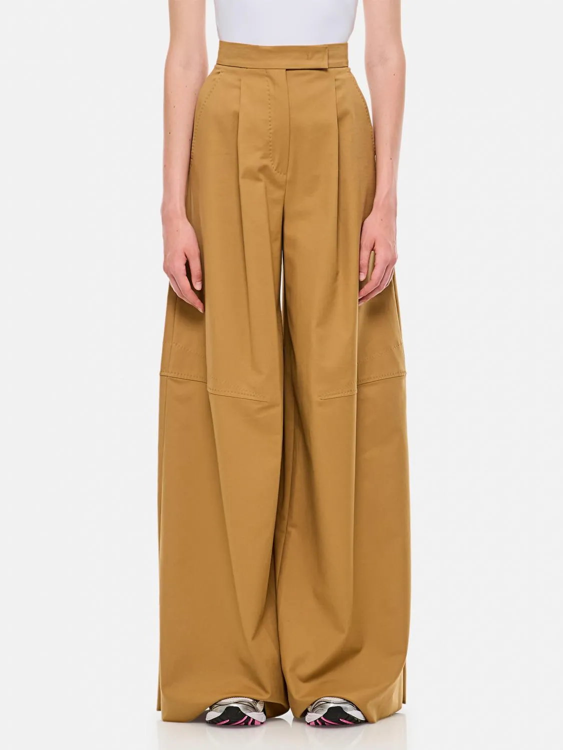 Pantalone Max Mara in cotone stretch