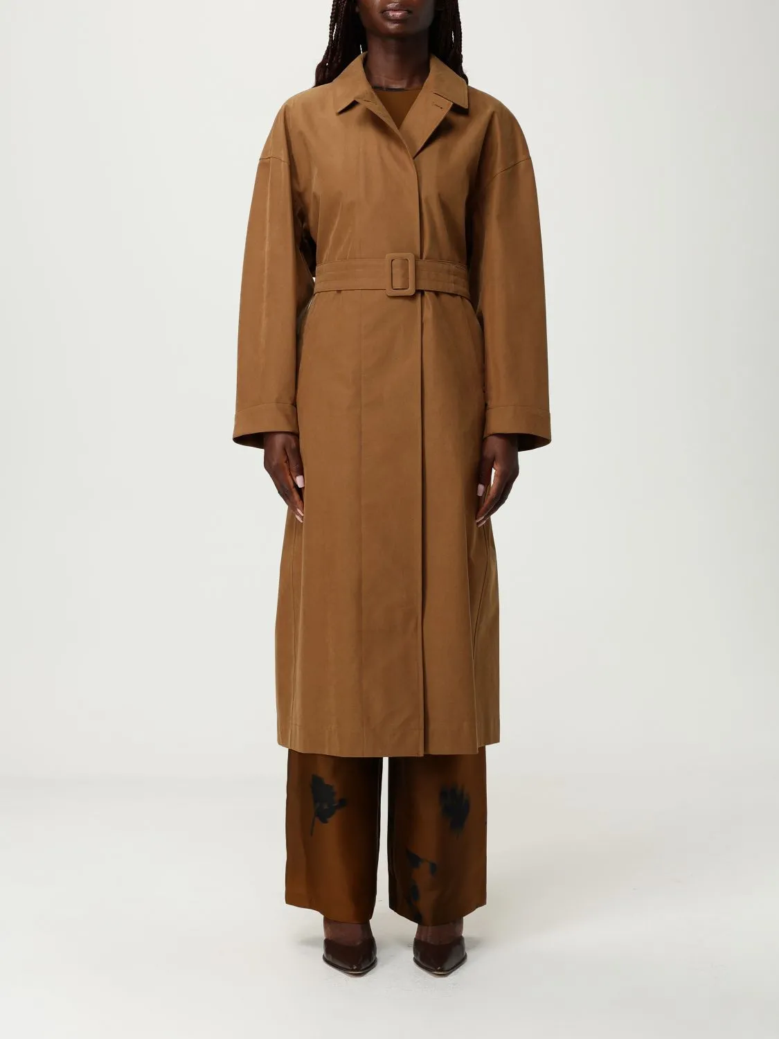 Trench Max Mara Leisure in misto cotone