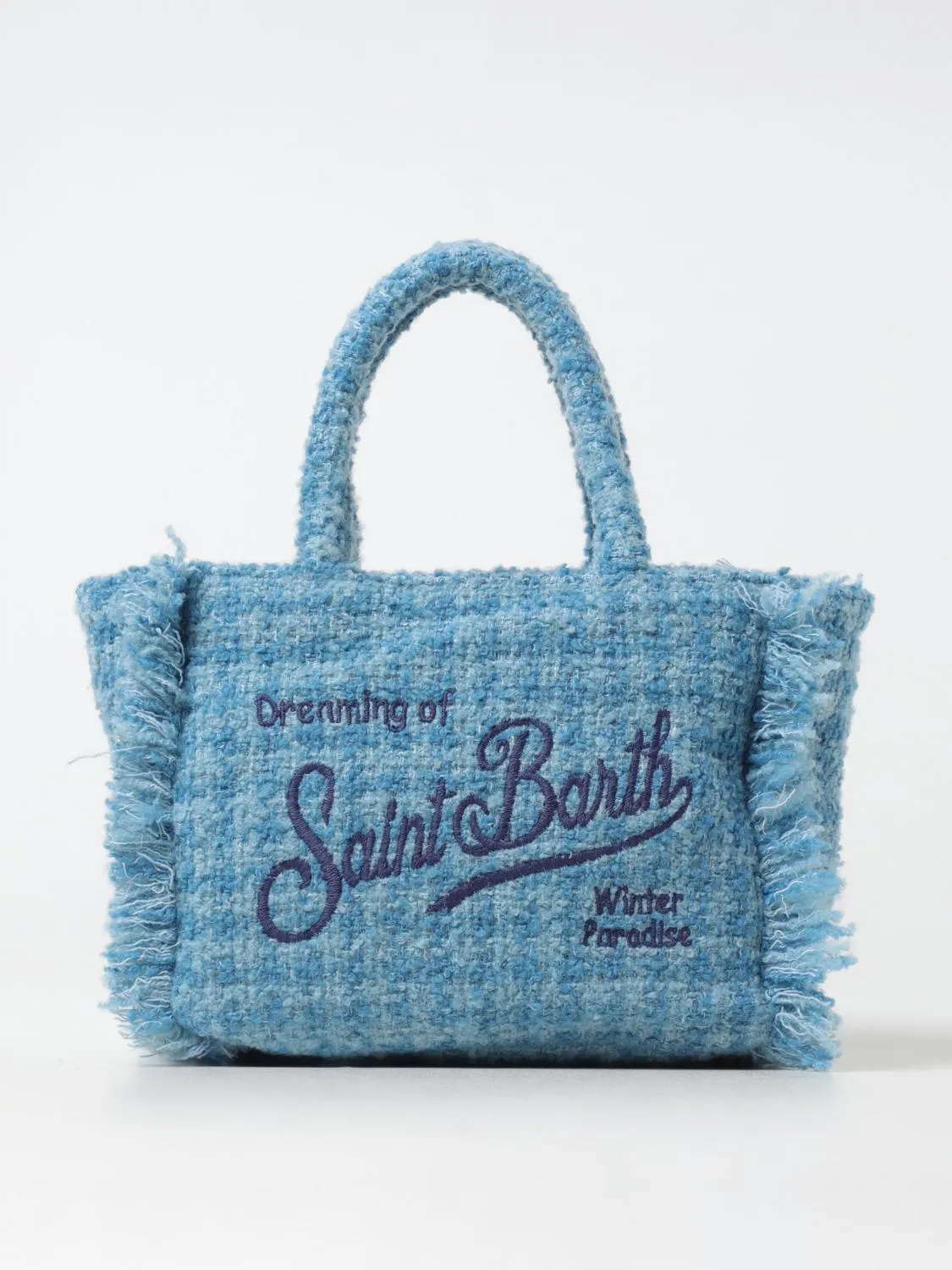 Borsa Wooly Colette con frange Mc2 Saint Barth