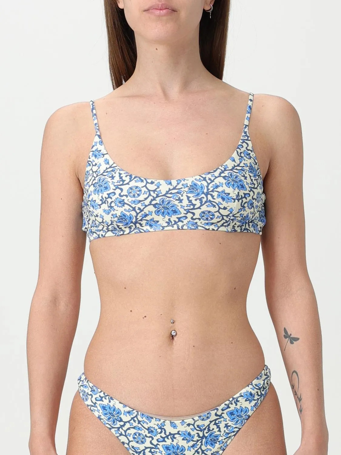 Top bikini a fascia Mc2 Saint Barth