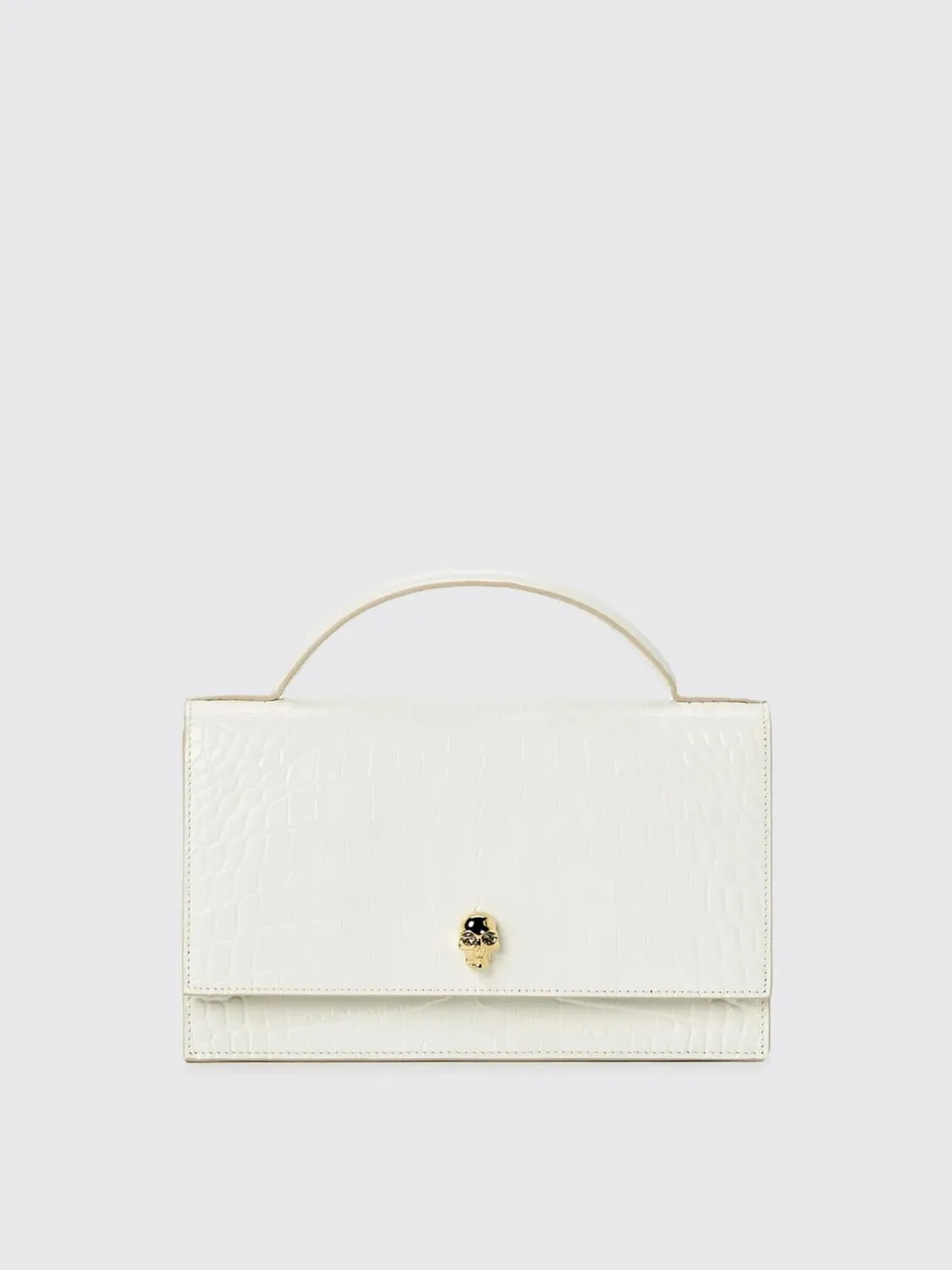 Borsa Skull McQueen in pelle