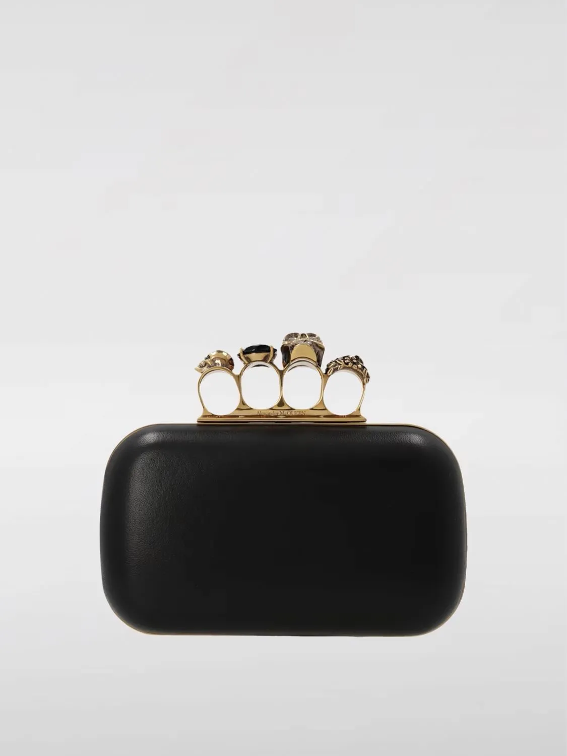 Borsa a mano in pelle di agnello McQueen