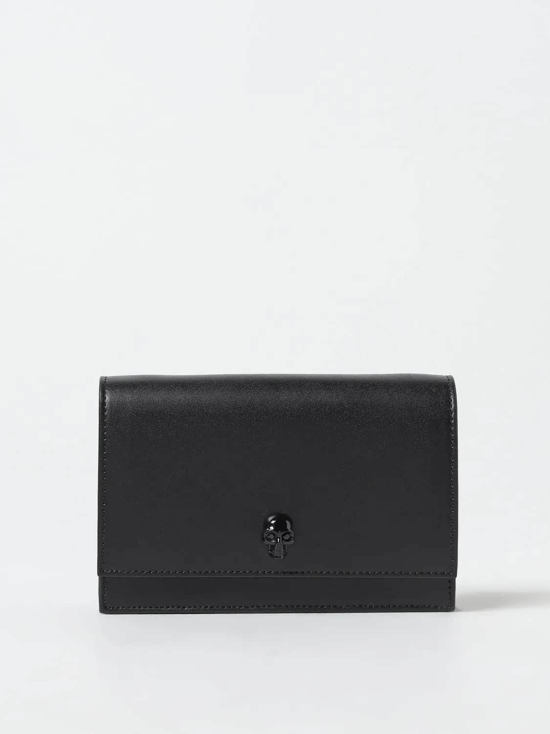 Borsa Mini Skull McQueen in pelle