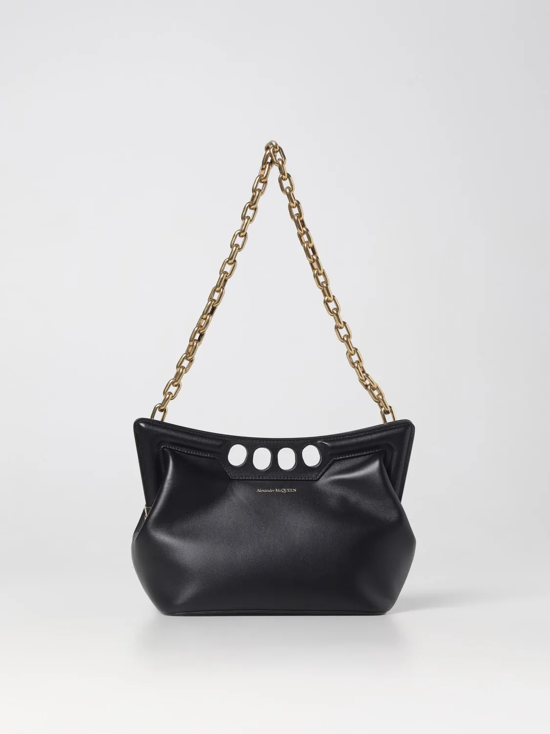 Borsa The Peak McQueen in pelle con tracolla
