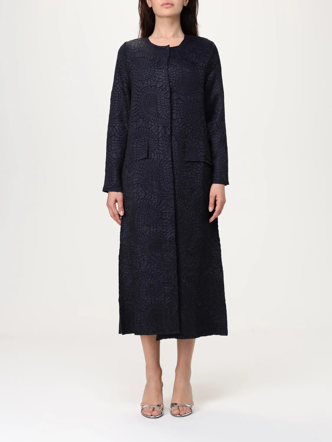 Cappotto Meimeij in poliestere jacquard