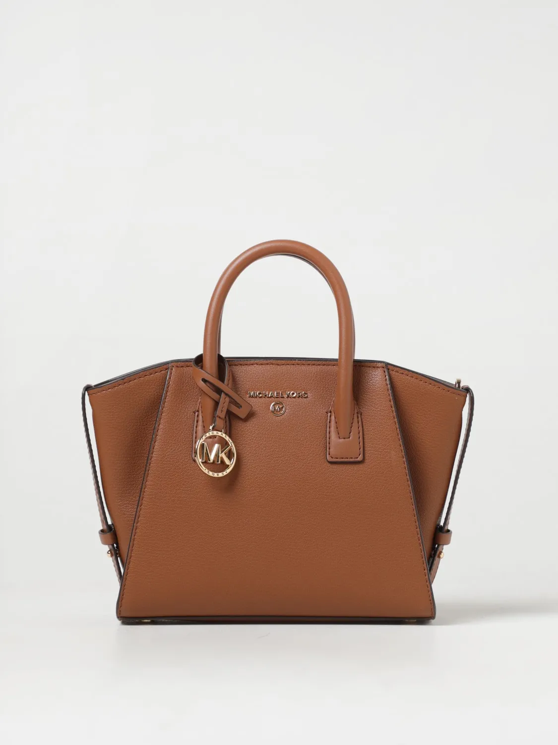 Borsa Avril Michael Kors in pelle a grana con tracolla