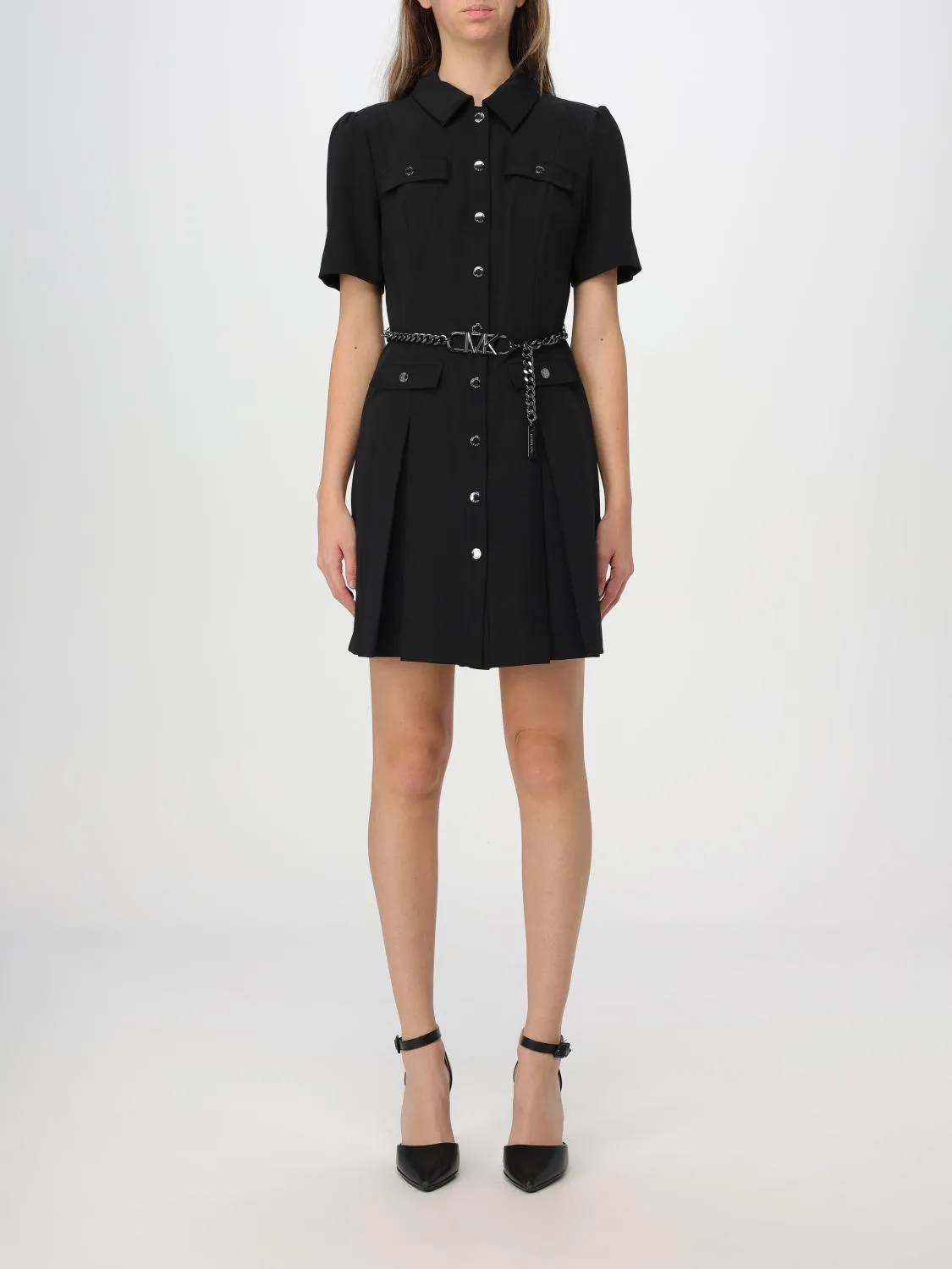 Abito chemisier Michael Kors crêpe stretch