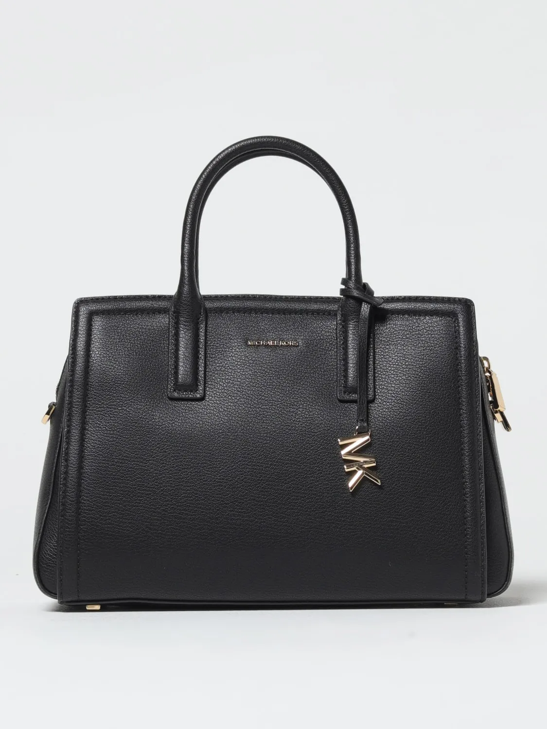 Borsa tote in pelle a grana Laila media Michael Kors