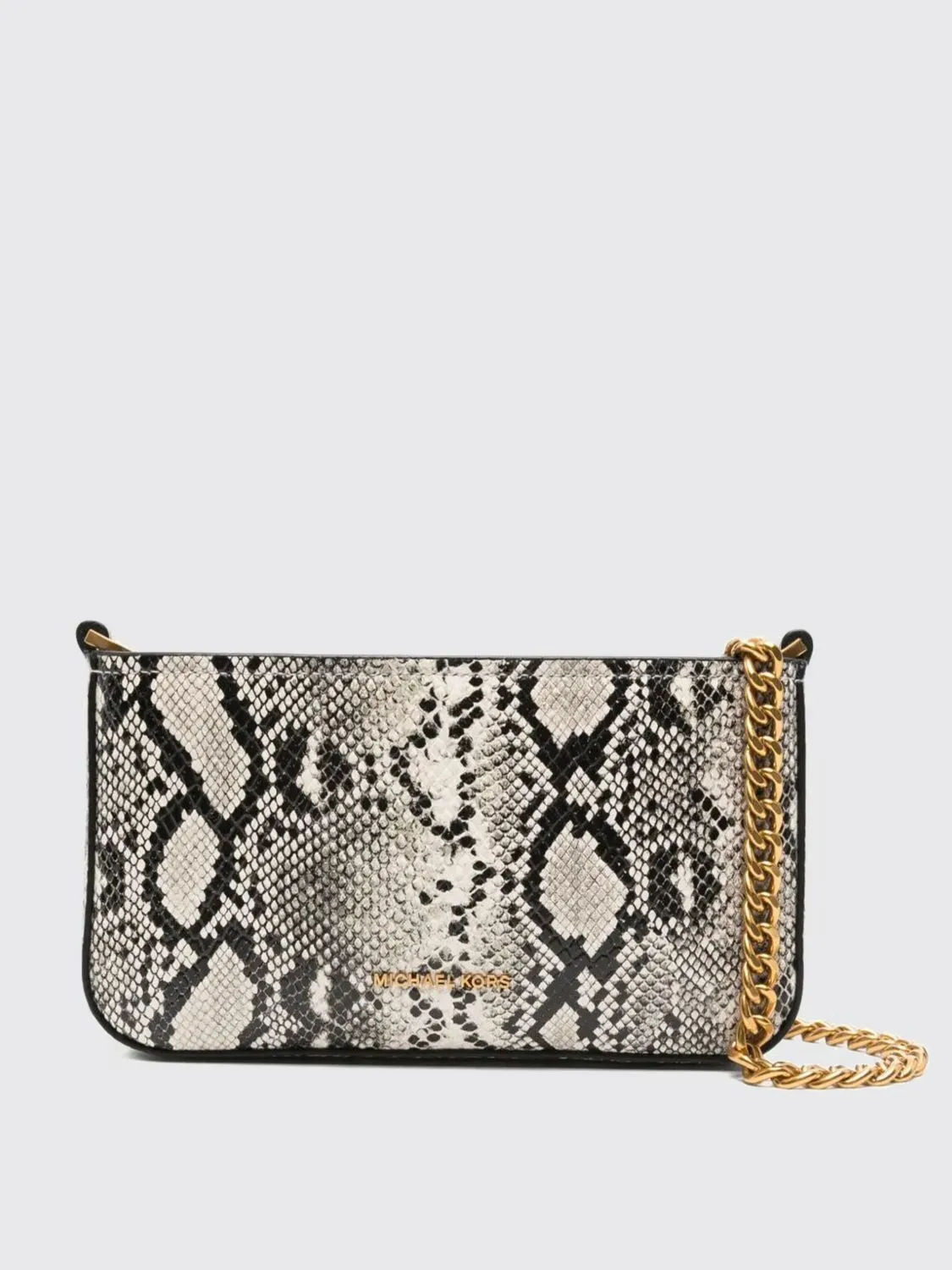 Pochette Bryant Michael Kors in pelle stampa pitone